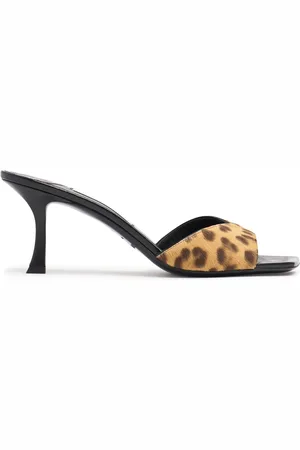 Jimmy Choo 70mm Skye Pony Skin Mules