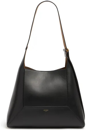 Jimmy Choo Medium Diamond Soft Shiny Leather Bag