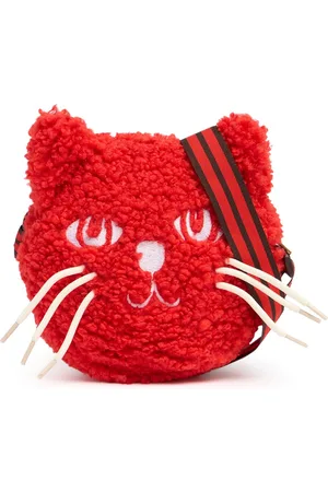 Mini Rodini Recycled Poly Cat-shaped Crossbody Bag