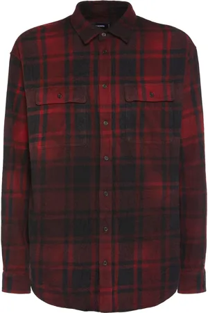 Dsquared2 Tie Dye Checked Shirt