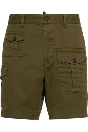 Dsquared2 Sexy Stretch Cotton Cargo Shorts
