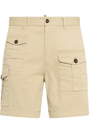 Dsquared2 Sexy Stretch Cotton Cargo Shorts