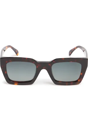 ANINE BING Indio Squared Acetate Sunglasses
