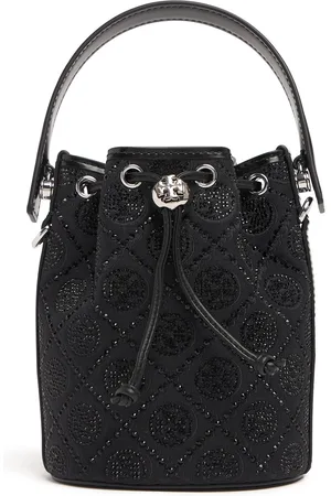 Tory Burch Mini T Monogram Hotfix Bucket Bag