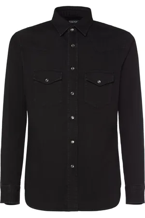 Tom Ford Washed Cotton Denim Shirt