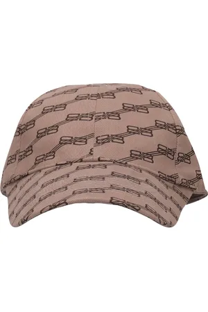 Balenciaga Bb Logo Printed Cotton Cap