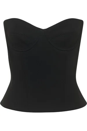 Balenciaga Bustier Viscose Top