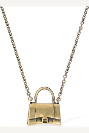 Balenciaga Bag Brass Necklace