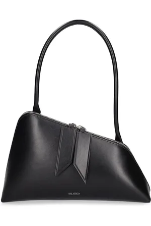 The Attico Sunrise Leather Shoulder Bag