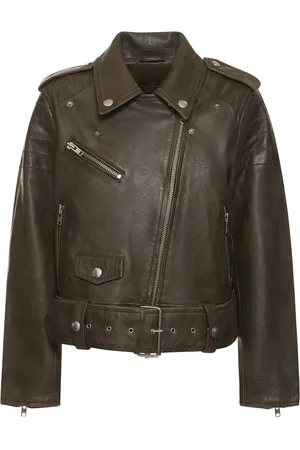 Stand Studio Icon Mc Leather Biker Jacket