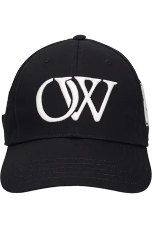 OFF-WHITE Multi Logo Cotton Baseball Cap