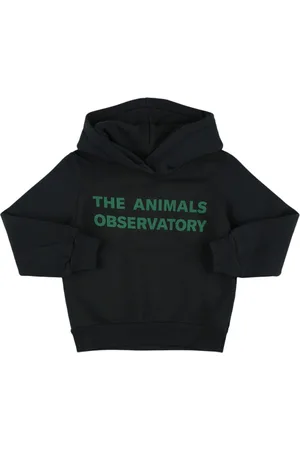 The Animals Observatory Taurus Hooded Cotton Sweatshirt