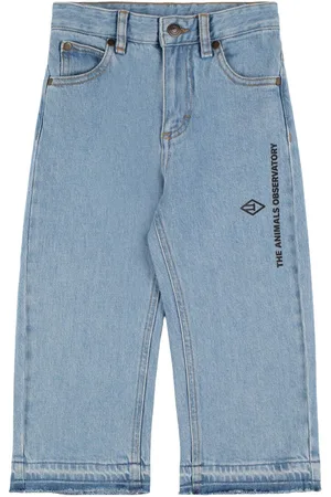 The Animals Observatory Ant Cotton Denim Pants