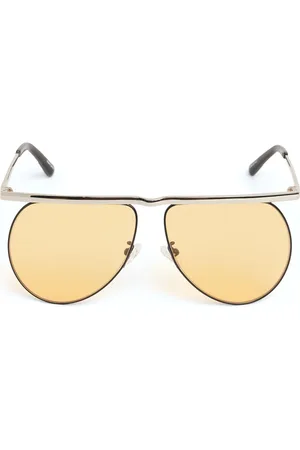 The Attico Pilot Metal Sunglasses
