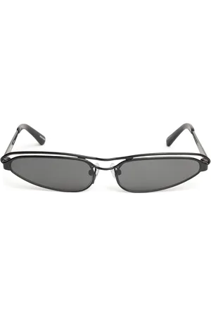 The Attico Slim Metal Sunglasses