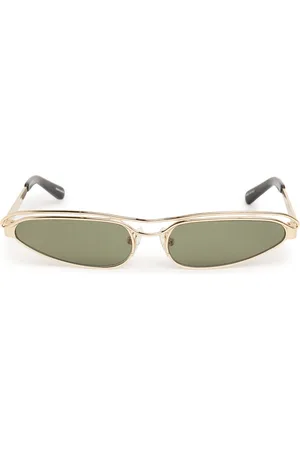 The Attico Slim Metal Sunglasses