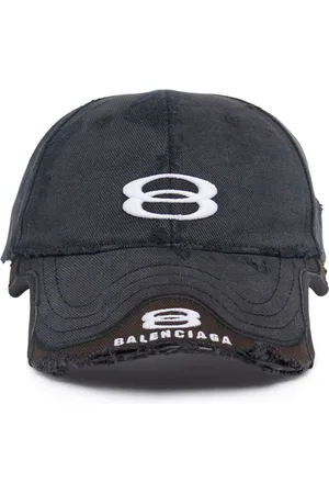 Balenciaga Double Unity Cotton Baseball Cap