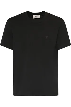 Ami Logo Cotton T-shirt