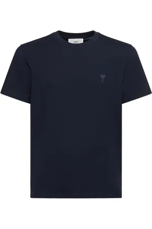 Ami Logo Cotton T-shirt