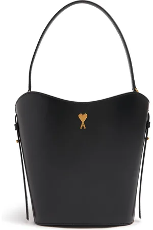 Ami Paris Paris Smooth Leather Bucket Bag