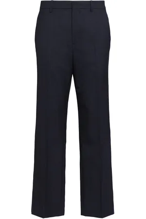 Ami Straight Fit Wool Pants