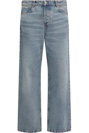 Ami Large Fit Cotton Denim Jeans
