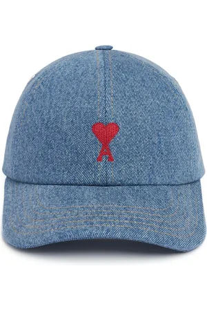 Ami Adc Cotton Denim Hat