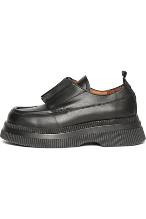 Ganni 55mm Leather Loafers