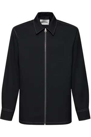 Jil Sander Boxy Fit Zipped Shirt