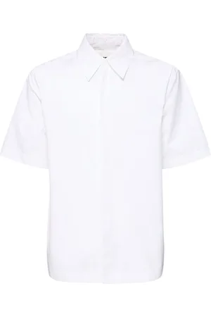 Jil Sander Boxy Fit Short Sleeve Cotton Shirt