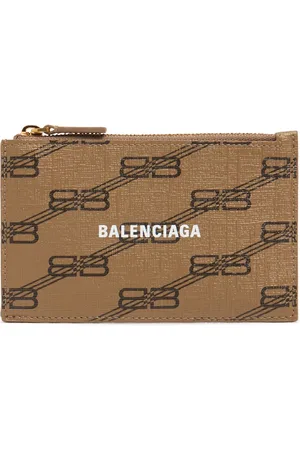 Balenciaga Coated Canvas Card Holder
