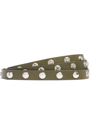 The Attico Studded Leather Belt
