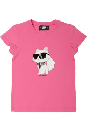 Karl Lagerfeld Printed Cotton Jersey T-shirt