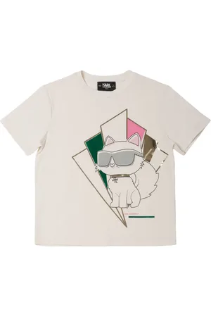Karl Lagerfeld Printed Cotton Jersey T-shirt