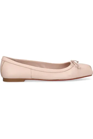 Christian Louboutin 10mm Mamadrague Leather Ballerina Flats