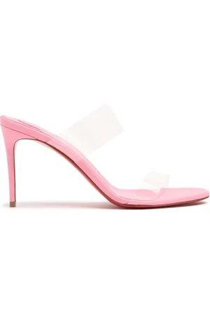 Christian Louboutin 85mm Just Nothing Pvc Mule Sandals