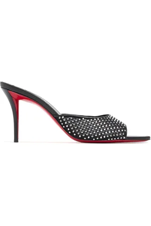 Christian Louboutin 80mm Apostropha Mesh Mules