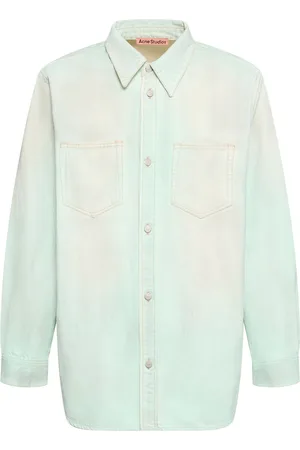 Acne Studios Karto Glow-in-the-dark Denim Shirt