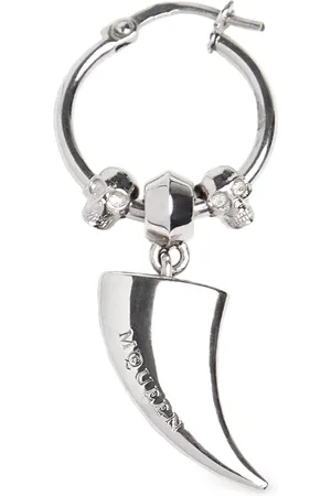 Alexander McQueen Tiger Claw Brass Mono Earring