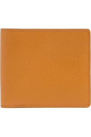 Maison Margiela Logo Grainy Leather Billfold Wallet
