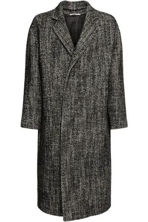 VALENTINO Chevron Long Coat