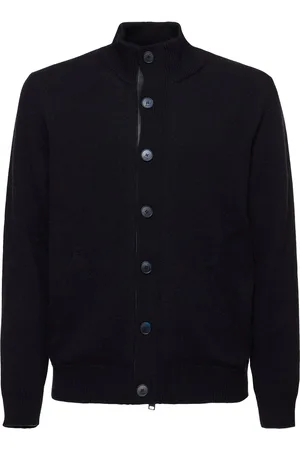 BRIONI Fine Cashmere Zipped Cardigan