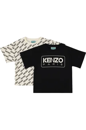 Kenzo Set Of 2 Printed Cotton Jersey T-shirts