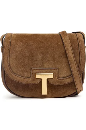 Tom Ford Mini Wallis Suede Crossbody Bag
