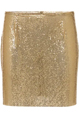 Paco rabanne Mesh Mini Skirt