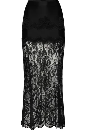 Paco rabanne Lace Long Skirt