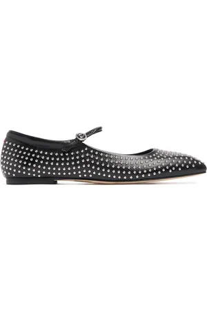 Aeyde 10mm Uma Mini Studs Nappa Leather Flats