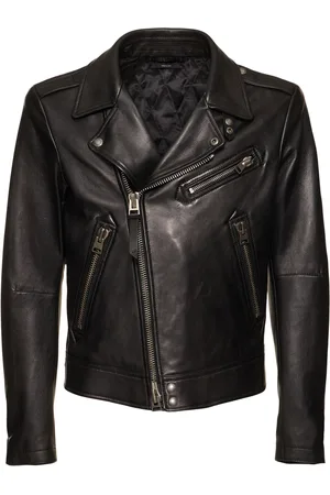 Tom Ford Nappa Leather Asymmetric Biker Jacket