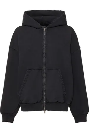 Balenciaga Cotton Zip-up Hoodie