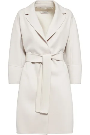 Max Mara Arona Belted Double Wool Coat